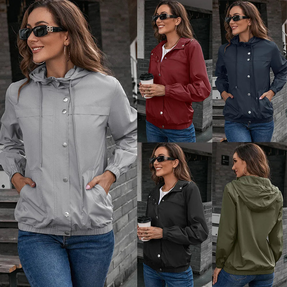MIRELLA | Dames Waterdichte Trenchcoat – Functioneel, Modern & Ideaal Voor Buitenactiviteiten