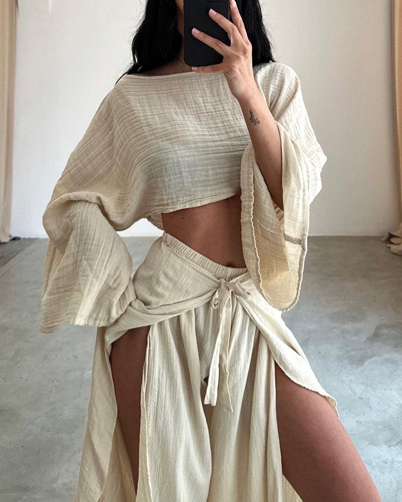 NATALIA | Luxe Dames Zomer Set - Uniek Design & Comfortabel