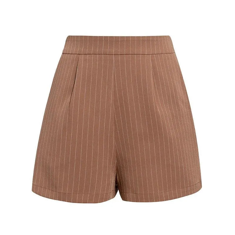 AMARA | Luxe Gestreepte Dames Set Met Blazerlook – Elegant, Licht & Ideaal Voor Zomeravonden