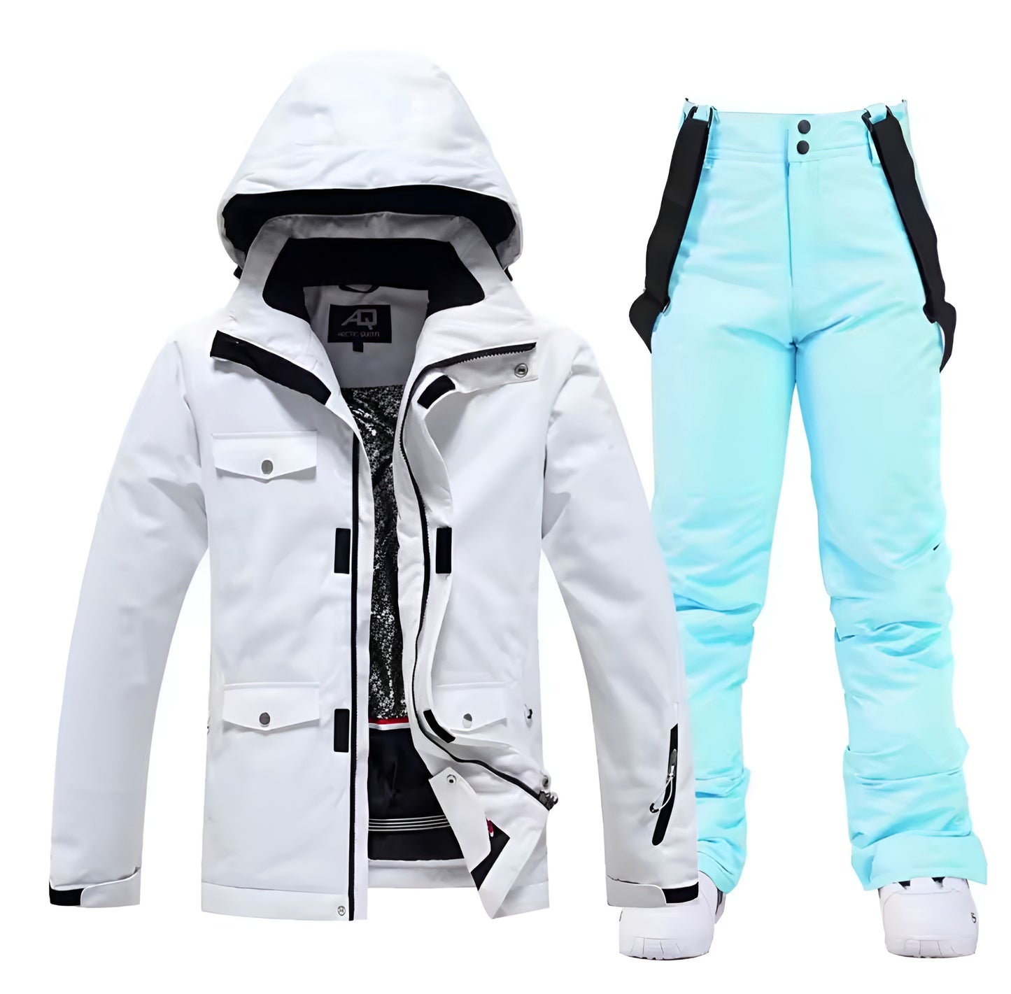 Dames Ski Jas + Ski Broek Set – Waterdicht, Winddicht & Stijlvol Voor De Wintersport