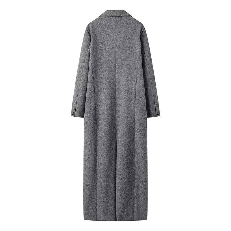 NOÉRA | Maxi Damesjas in Wollook – Oversized, Warm & Statementwaardig Voor Koude Dagen