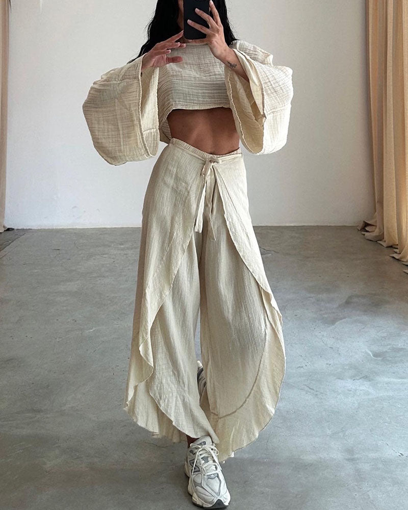 NATALIA | Luxe Dames Zomer Set - Uniek Design & Comfortabel