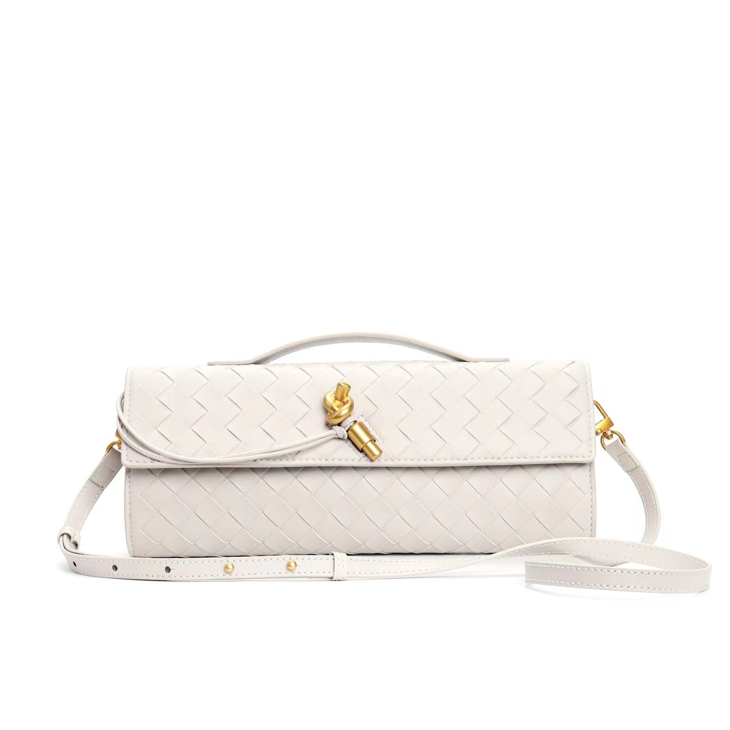 MAISA | Luxe Geweven Dames Tas Met Verfijnde Details - Chic & Stijlvol