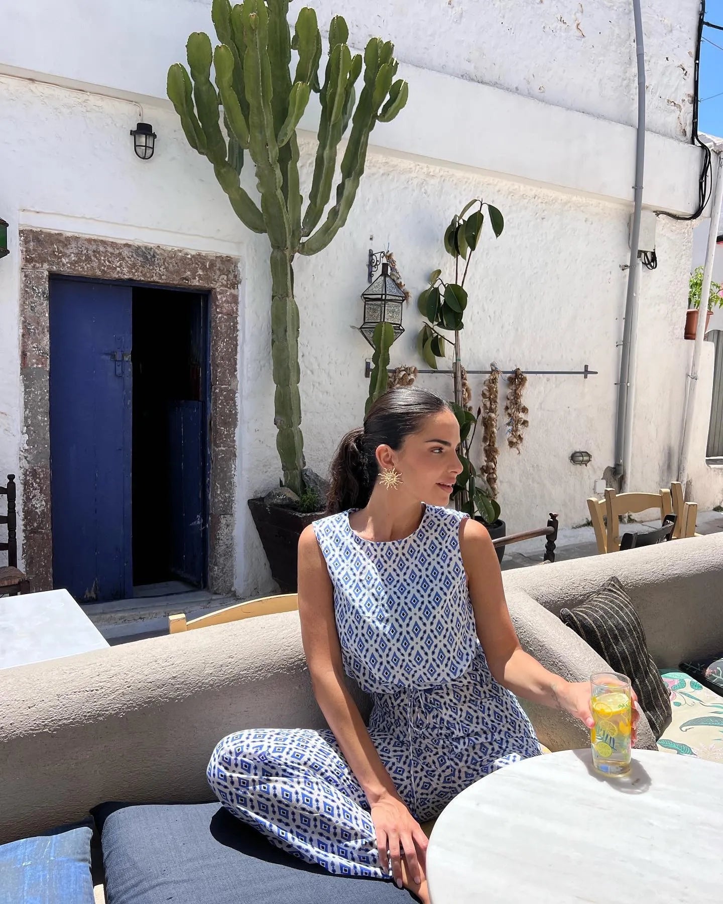 FARAH | Luchtige Zomerset Voor Dames Met Grafische Print - Relaxed, Zomers & Stijlvol