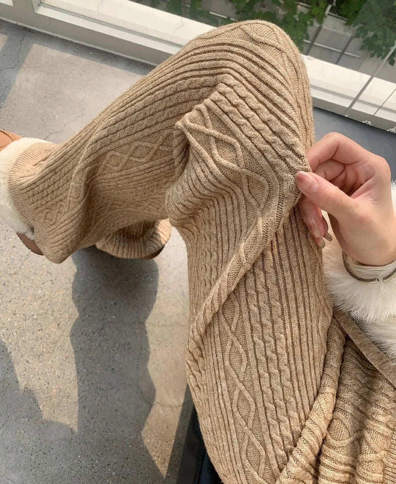 ISALIE | Gebreide Kasjmierlook Sweatpants Voor Dames – Luxe, Zacht & Perfect voor Relaxte Dagen