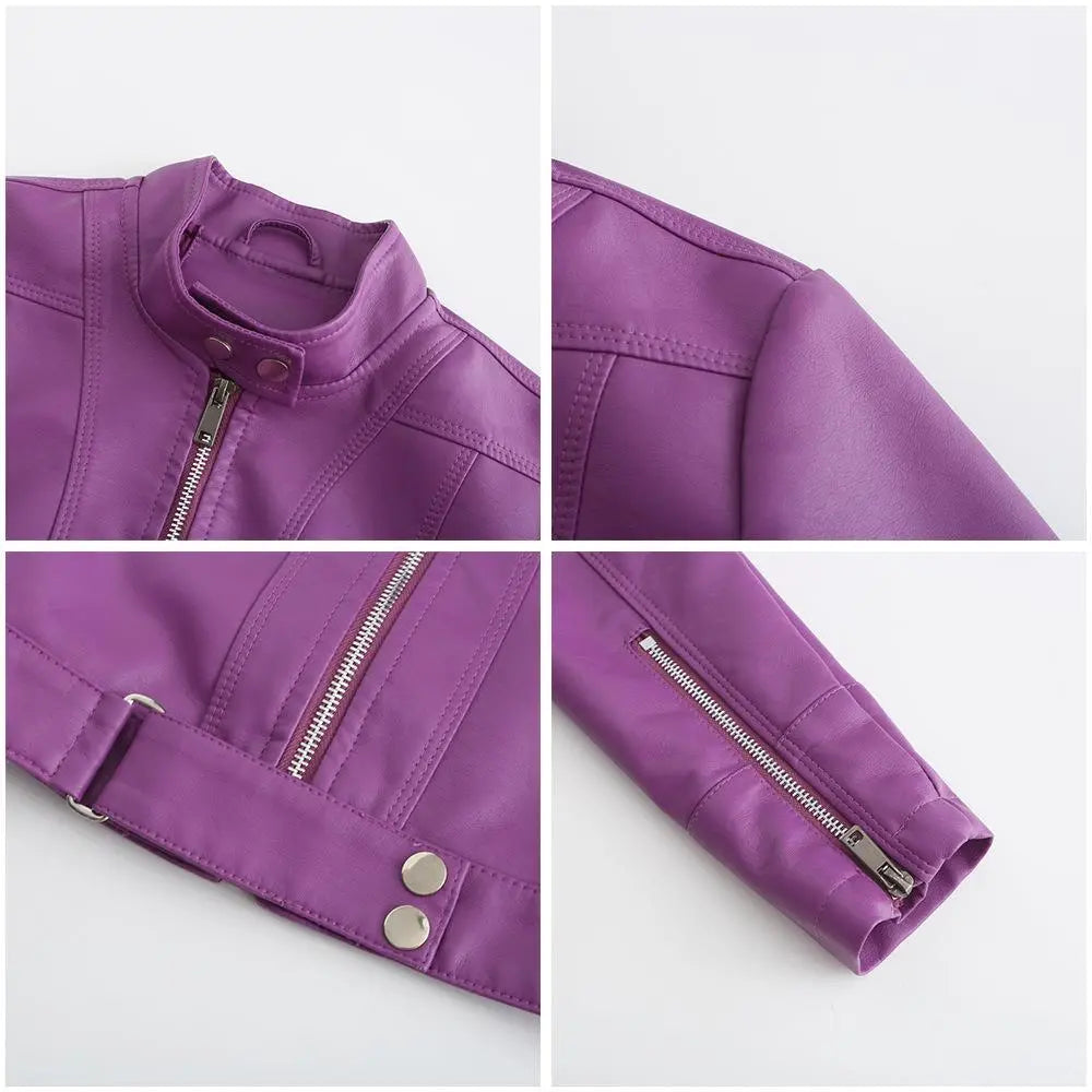 Elegante Leren Jas Voor Dames – Tijdloos, Duurzaam & Comfortabel