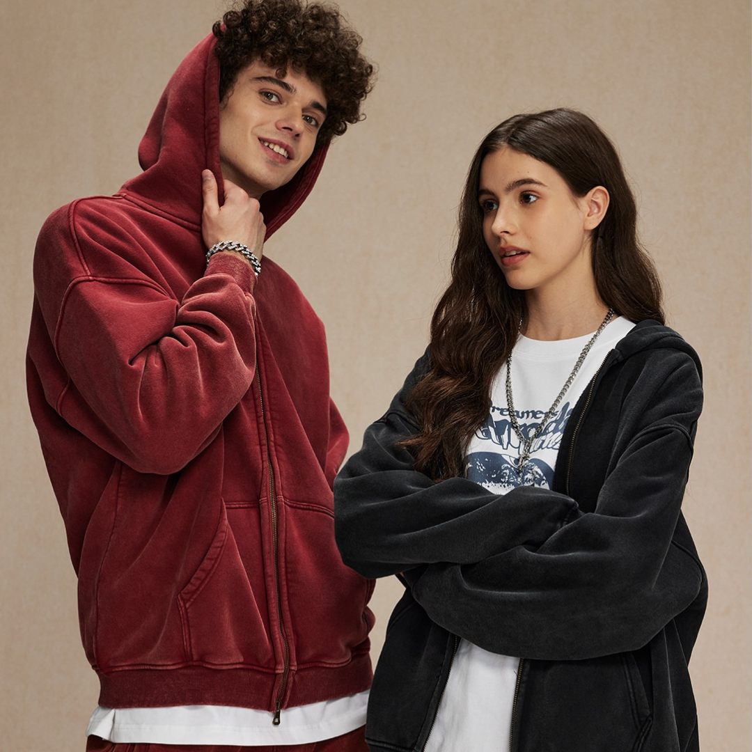 Oversized Zip Hoodie | Premium Comfort, Streetstyle & Tijdloze Klasse