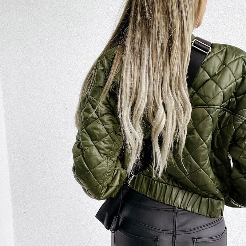 Dames Bomber Jack Met Patroon – Herfststijl Met Comfort En Warmte