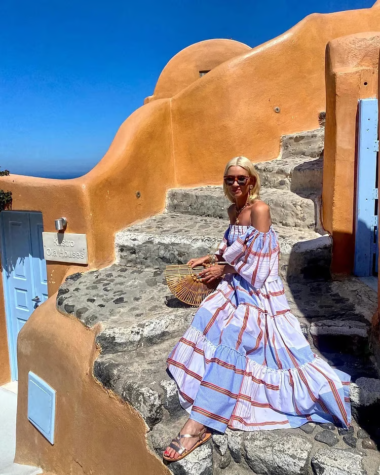 MARISOL | Stijlvolle Maxi Zomerjurk Voor Dames - Flatterend, Luchtig & Uniek Design
