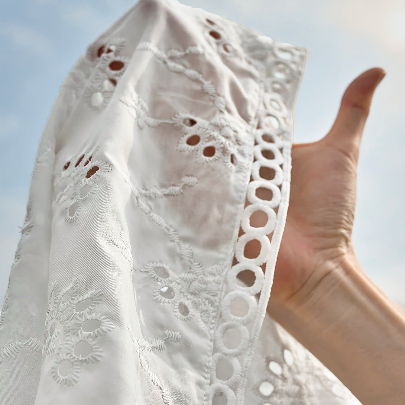 AYSU | Zomerse Damesset Van Katoen Met Borduursel – Luchtig, Vrouwelijk & Perfect Voor Warme Dagen