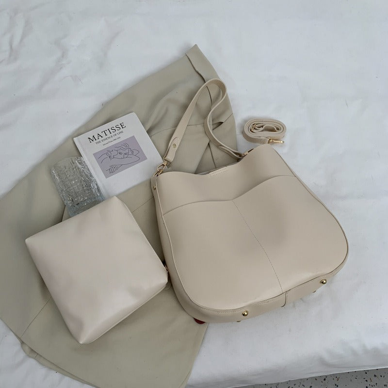TERESA | Minimalistische Schoudertas voor Dames Van Synthetisch Leer – Elegant, Ruim & Ideaal Voor Elke Dag