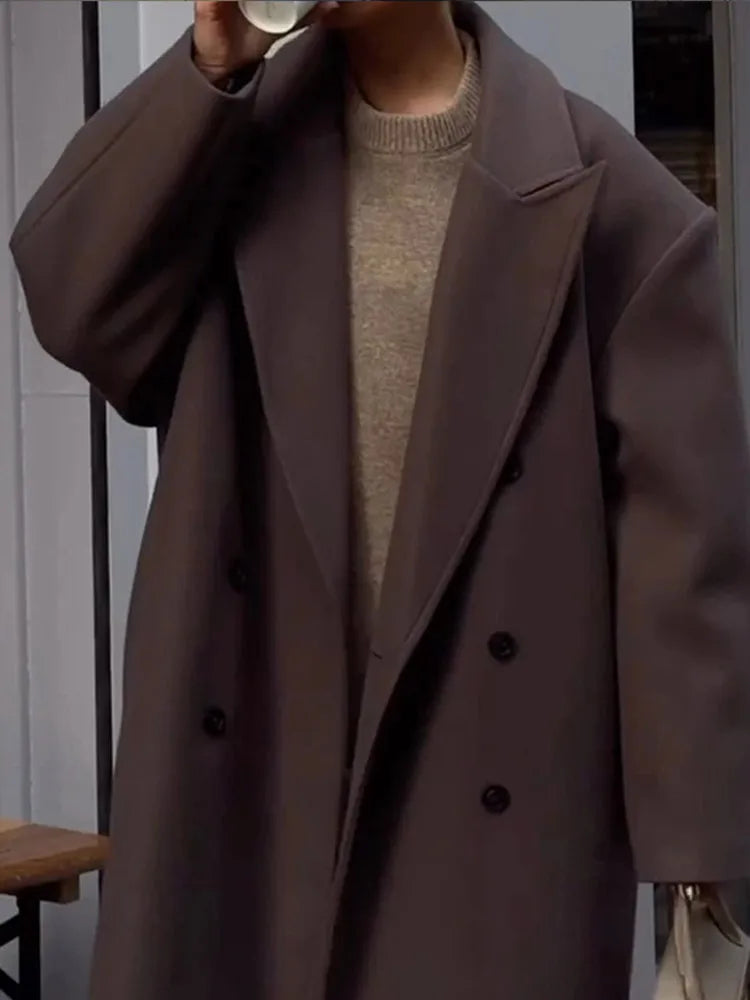 Oversized Mantel Jas Voor Dames – Elegant, Warm & Perfect Voor De Herfst