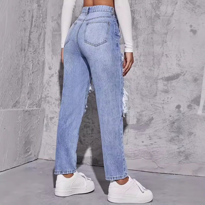 ALEYNA | Hoge Taille Damesjeans – Denim Voor Een Stijlvolle en Casual Look