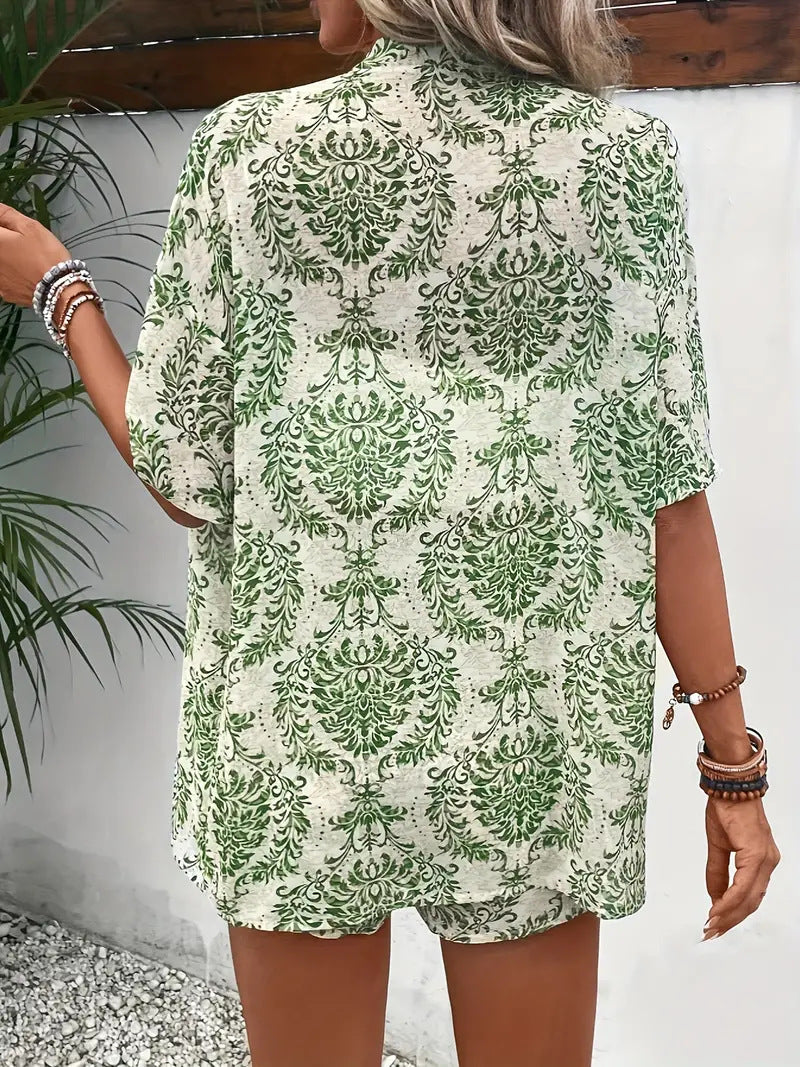 KAIA | 2-Delige Dames Zomer Set – Kort, Licht & Vakantieproof