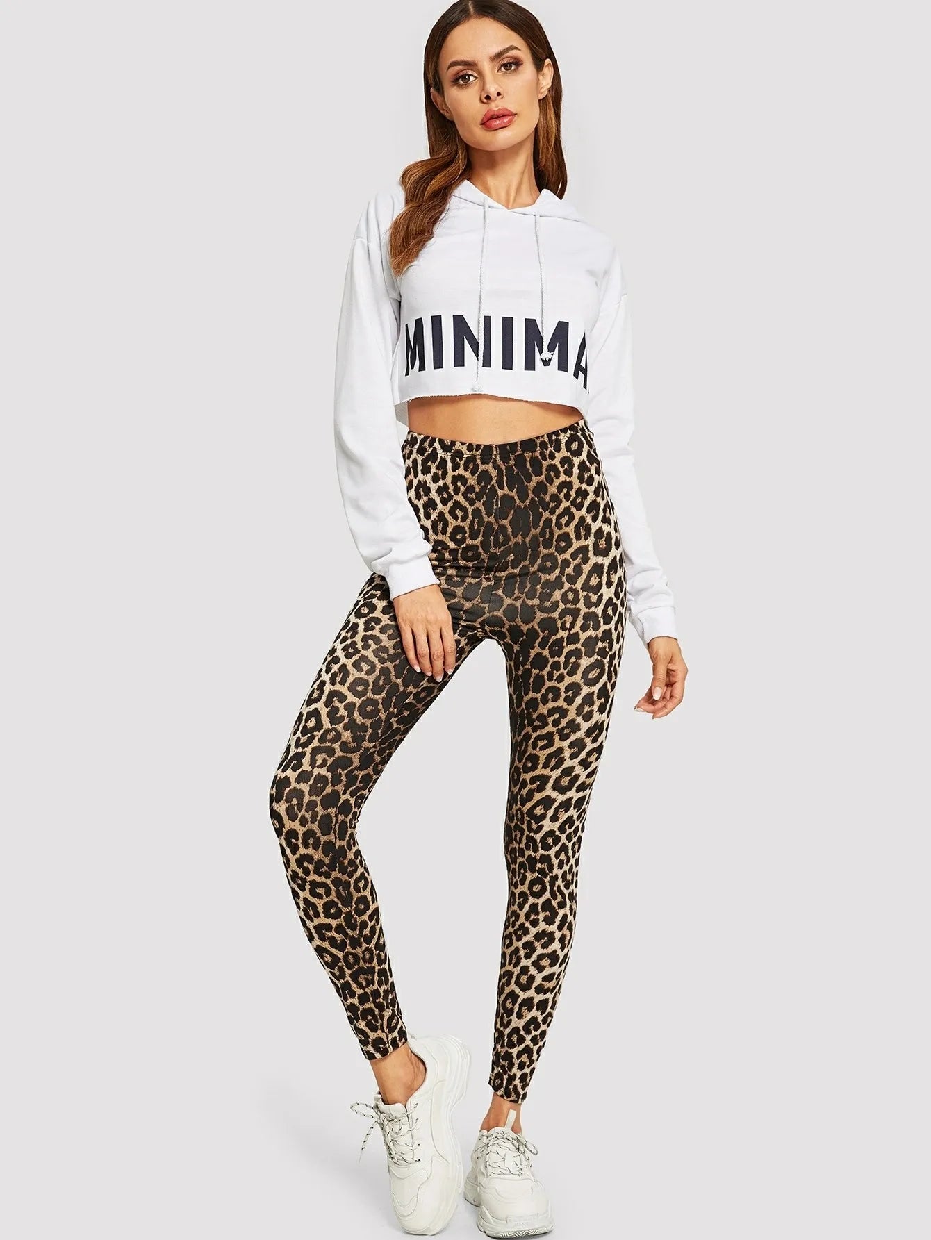 DYANTA | Modieuze Luipaard Legging Voor Dames - Sportief & Comfortabel