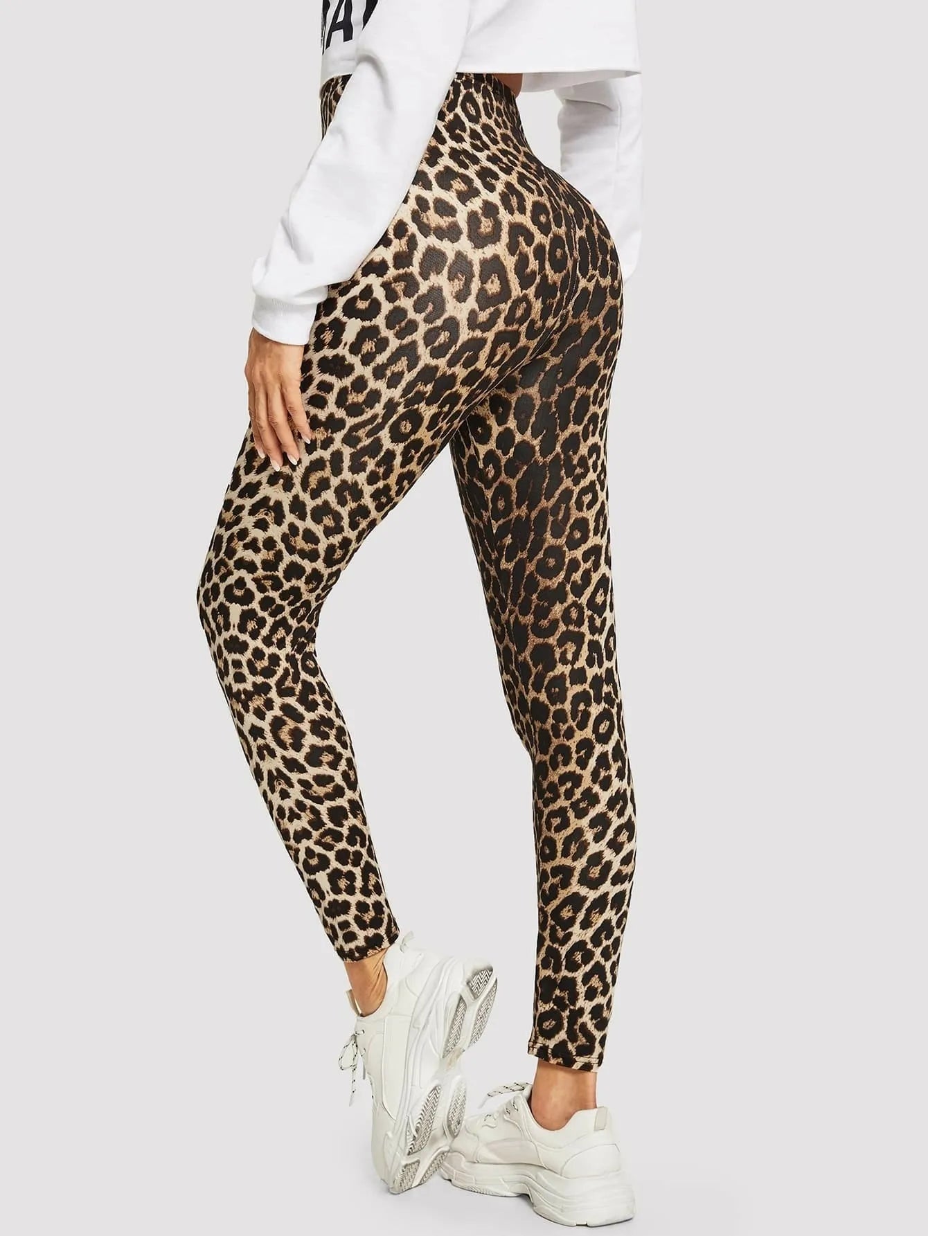 DYANTA | Modieuze Luipaard Legging Voor Dames - Sportief & Comfortabel