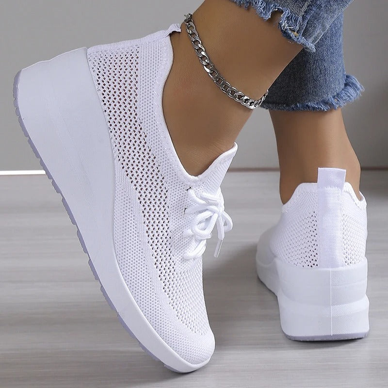 Dames Orthopedische Sneakers – Lichtgewicht, Ademend & Pijnvrij Comfort