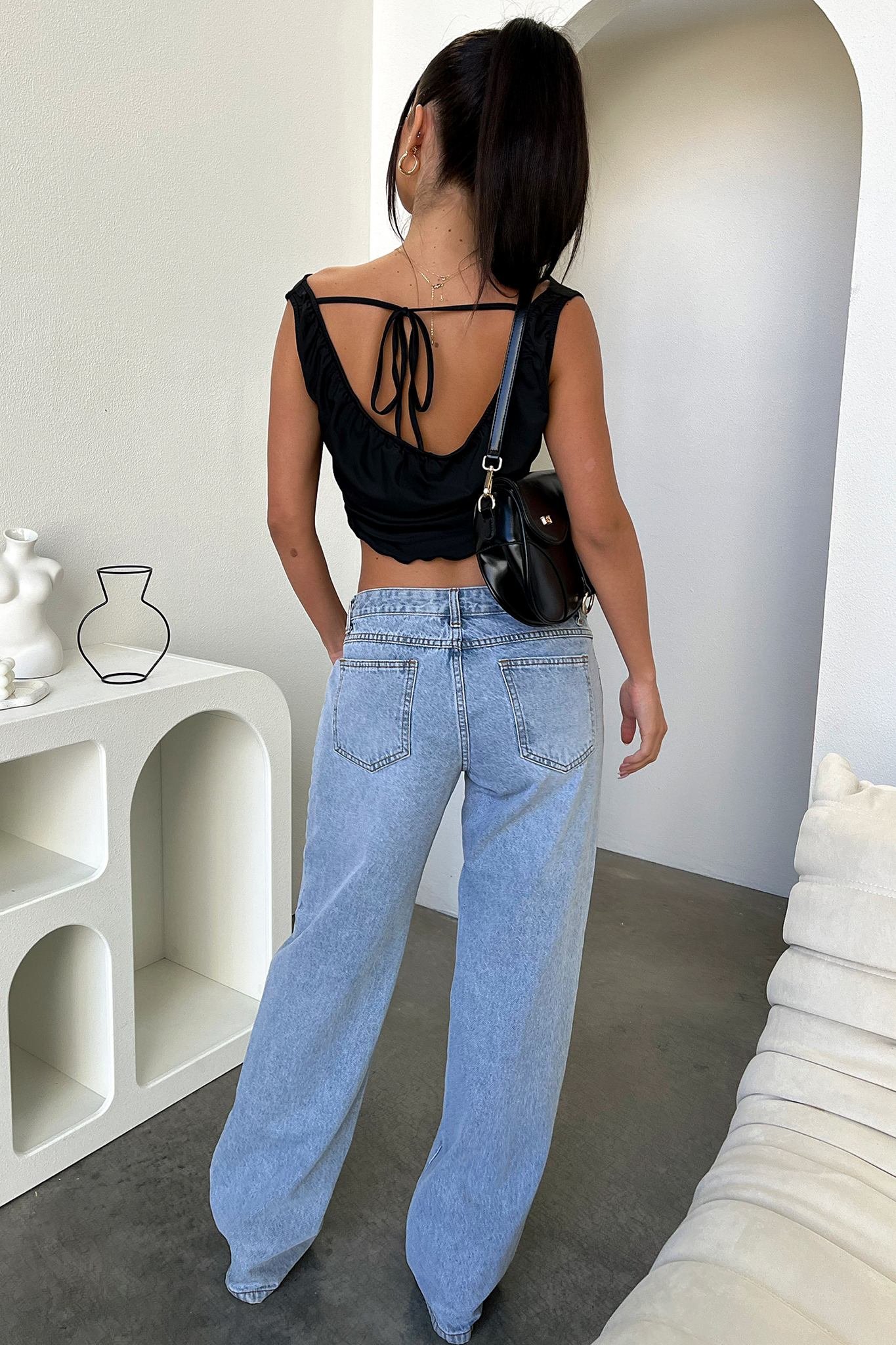 MELLY | Low Rise Jeans