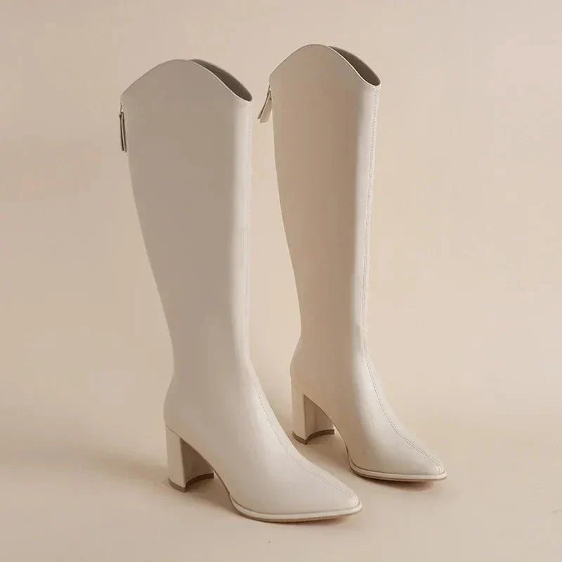 LORINE | Stijlvolle Hoge Laarzen Voor Dames - Klasse, Stijl & Comfort