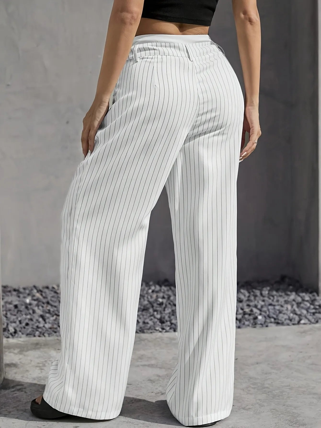 SHADE | Comfortabele Dames Panthalon Met Streep Design - Comfortabel & Stijlvol