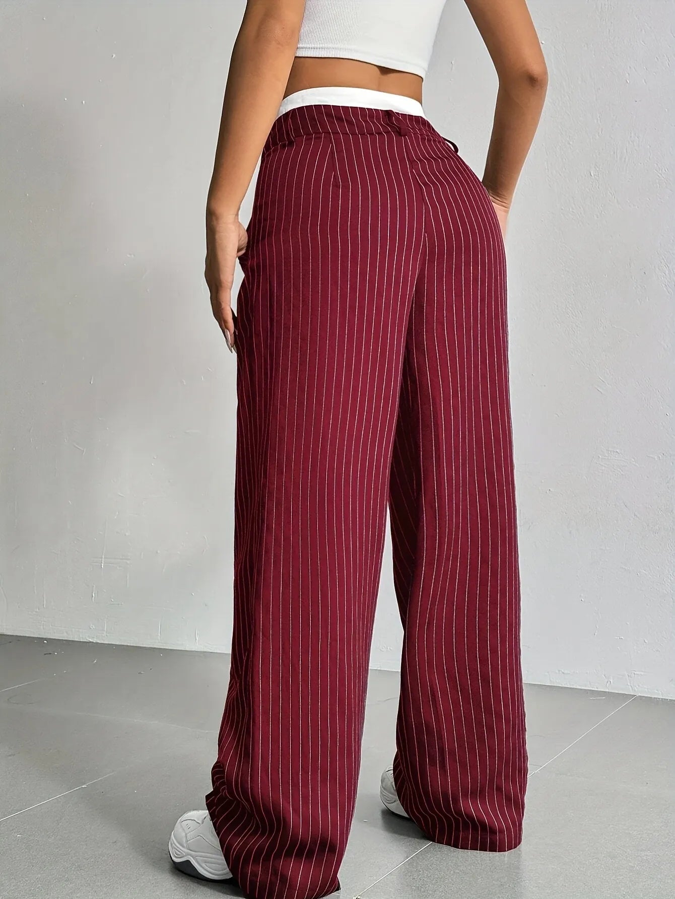 SHADE | Comfortabele Dames Panthalon Met Streep Design - Comfortabel & Stijlvol