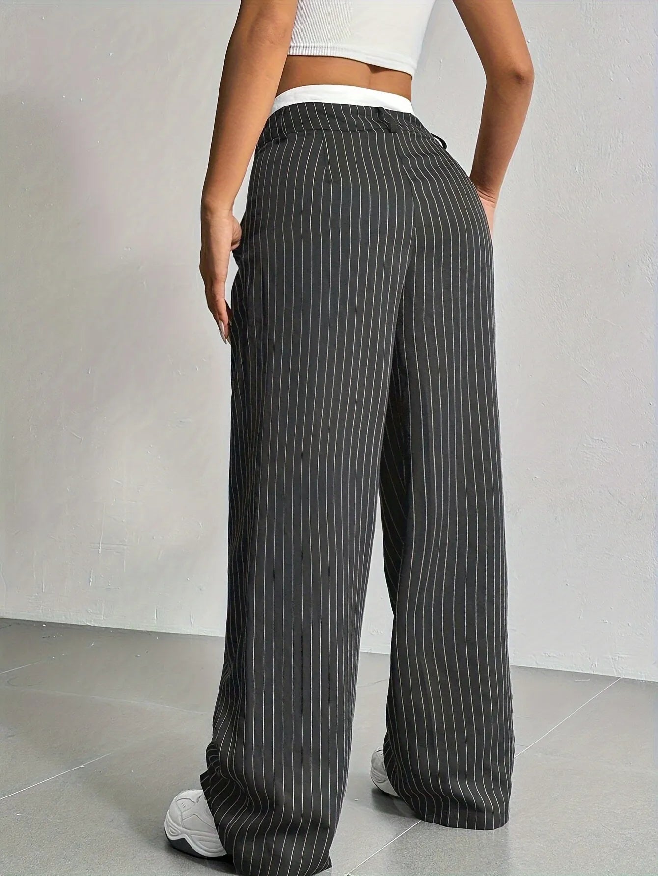 SHADE | Comfortabele Dames Panthalon Met Streep Design - Comfortabel & Stijlvol