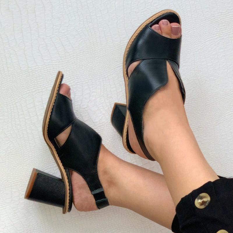 PIEN | Comfortabele Hak Sandalen Voor Dames - Tijdloos, Comfort & Style