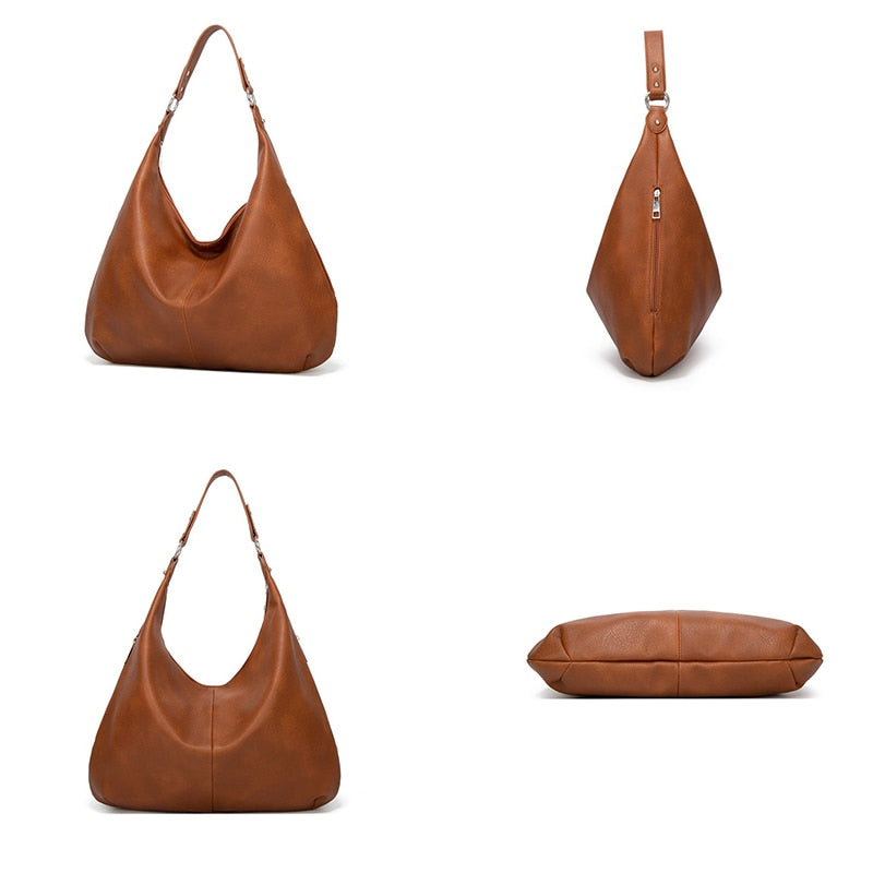 NOVA | Dames Hobo Schoudertas – Stijlvol, Ruim & Perfect Voor Elke Dag