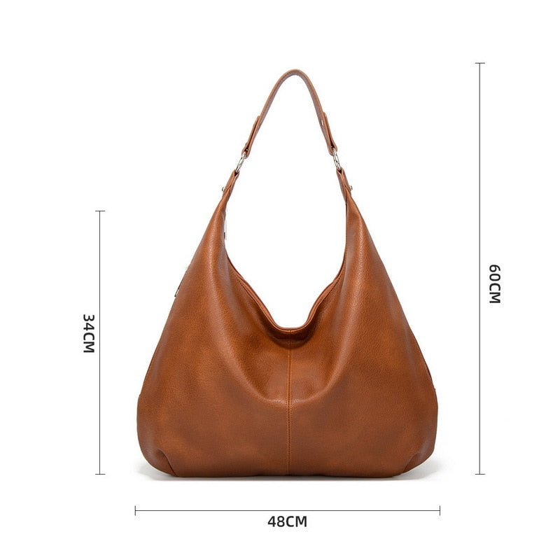 NOVA | Dames Hobo Schoudertas – Stijlvol, Ruim & Perfect Voor Elke Dag