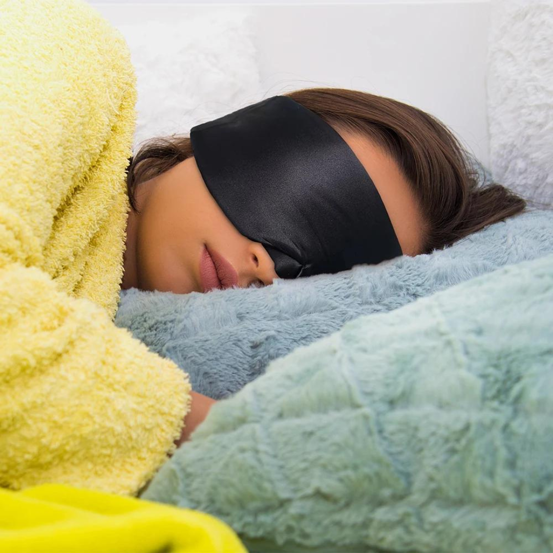 YUNA | Verduisterend Slaapmasker - Zacht, Comfortabel & Huidvriendelijk
