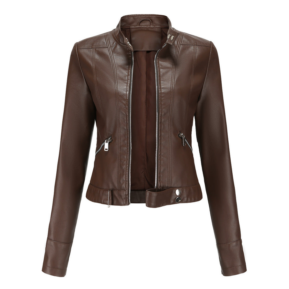 Elegante Leren Jas Voor Dames – Tijdloos, Duurzaam & Comfortabel
