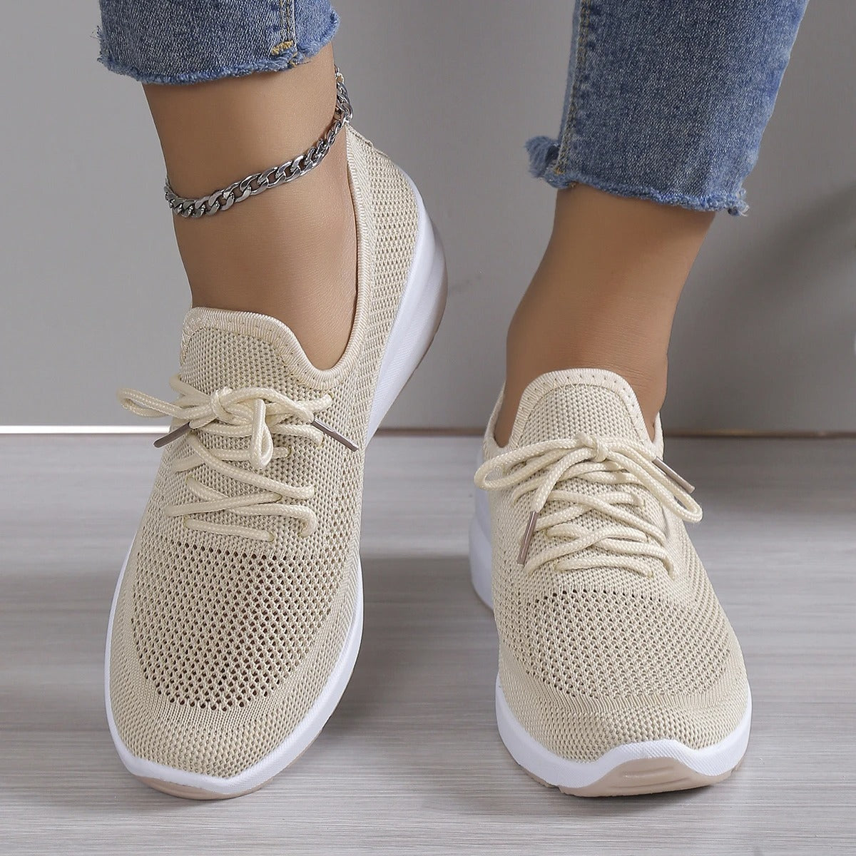 Dames Orthopedische Sneakers – Lichtgewicht, Ademend & Pijnvrij Comfort