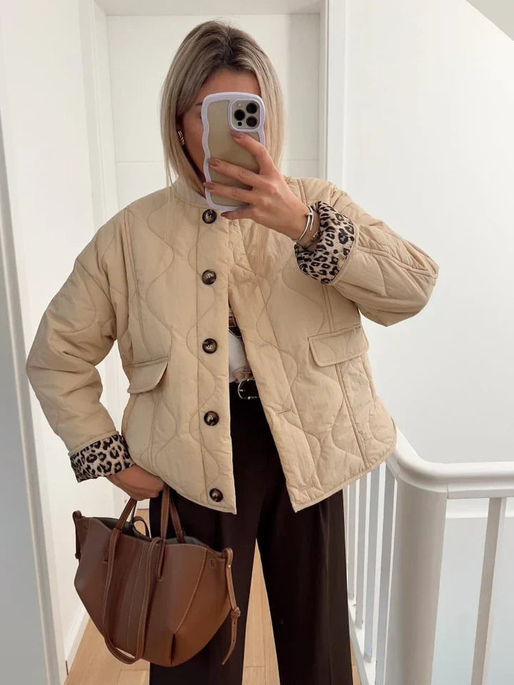 LEONNE | Casual Chic Damesjas Met Luxe Luipaard Print - Stijlvol & Modieus