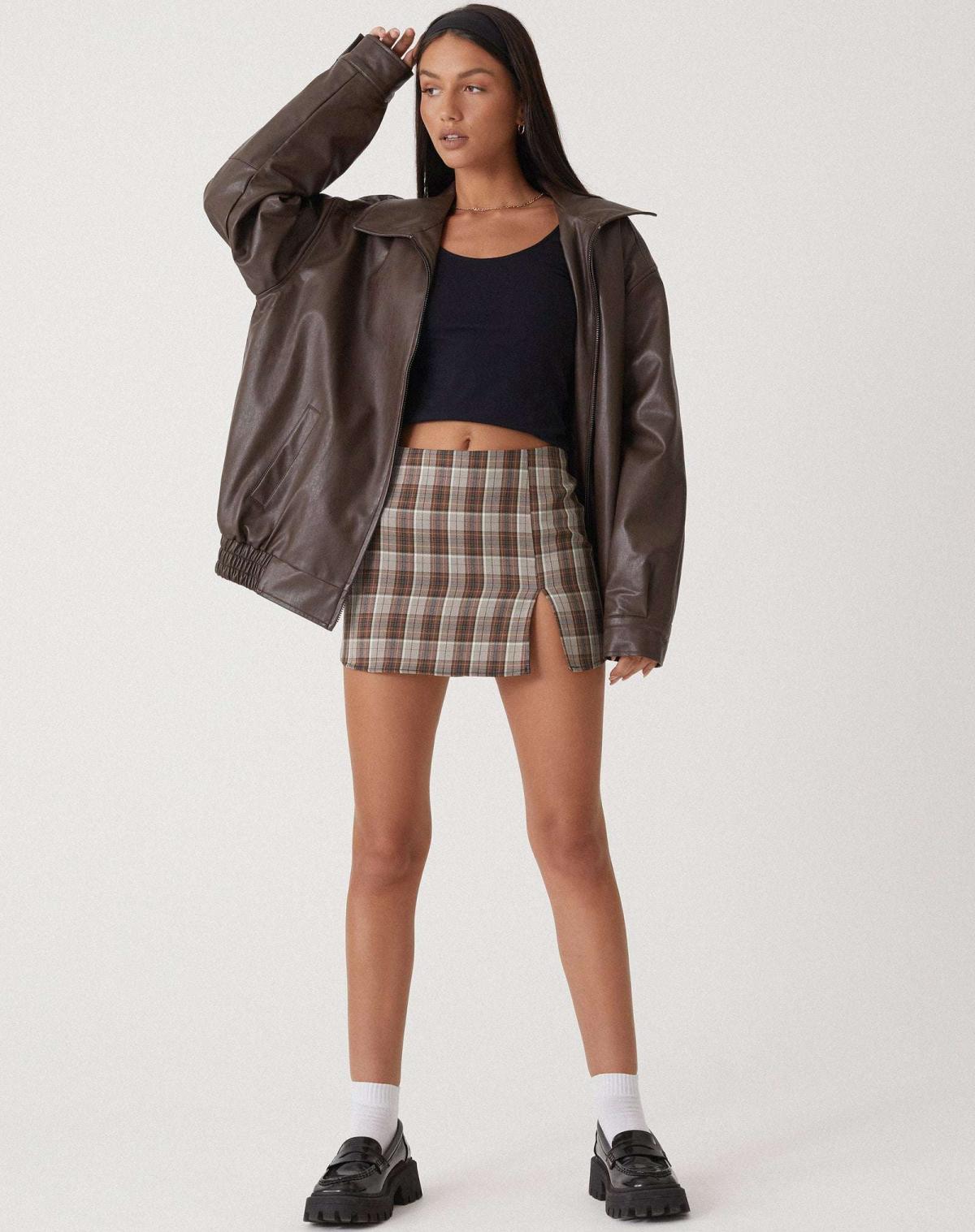 AMARA | Oversized Leren Damesjas – Tijdloze Look & Comfort, Perfect Als Tussenjas