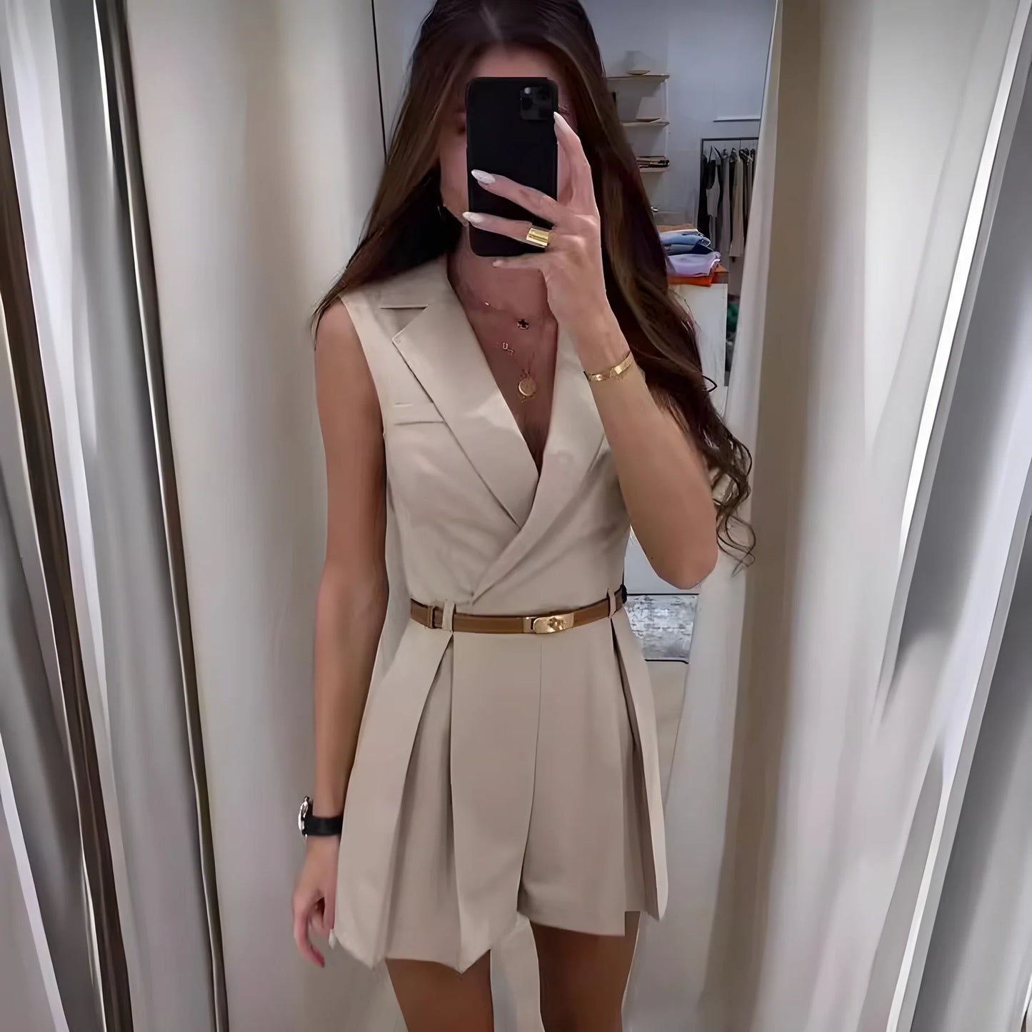 ZIVA | Zomer Jumpsuit Dames + GRATIS RIEM
