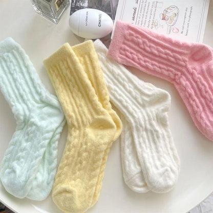 Warme Pluche Sokken – Zacht, Knus & Ideaal Voor Koude Dagen