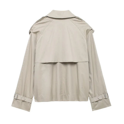 CAMILLE | Dames Trenchcoat Jas – Tijdloos, Elegant & Perfect Voor Het Najaar