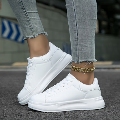 DESIRE | Comfortabele Witte Sneakers Voor Dames - Tijdloos & Lichtgewicht