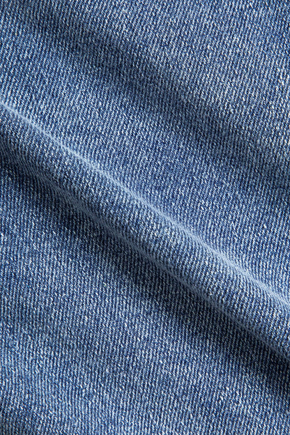 KAYLA | Denim Set Jasje En Rok Met Kruismotief Voor Dames – Edgy, Stoer & Opvallend