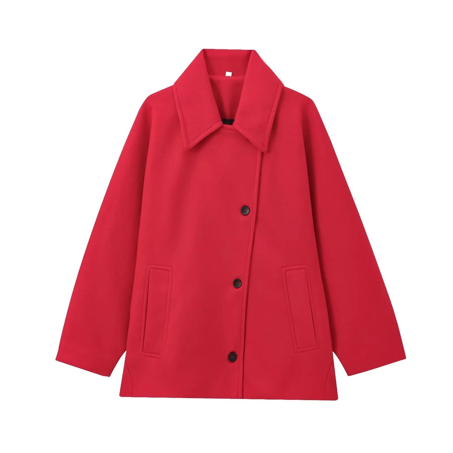ISOLDE | Nette Wollen Damesjas / Trenchcoat – Tijdloze Elegantie en Warmte