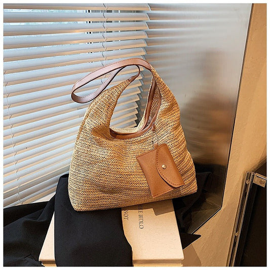 SAM | De Ultieme Zomerse Tas Met Raffia Look - Casual, Zomers & Functioneel