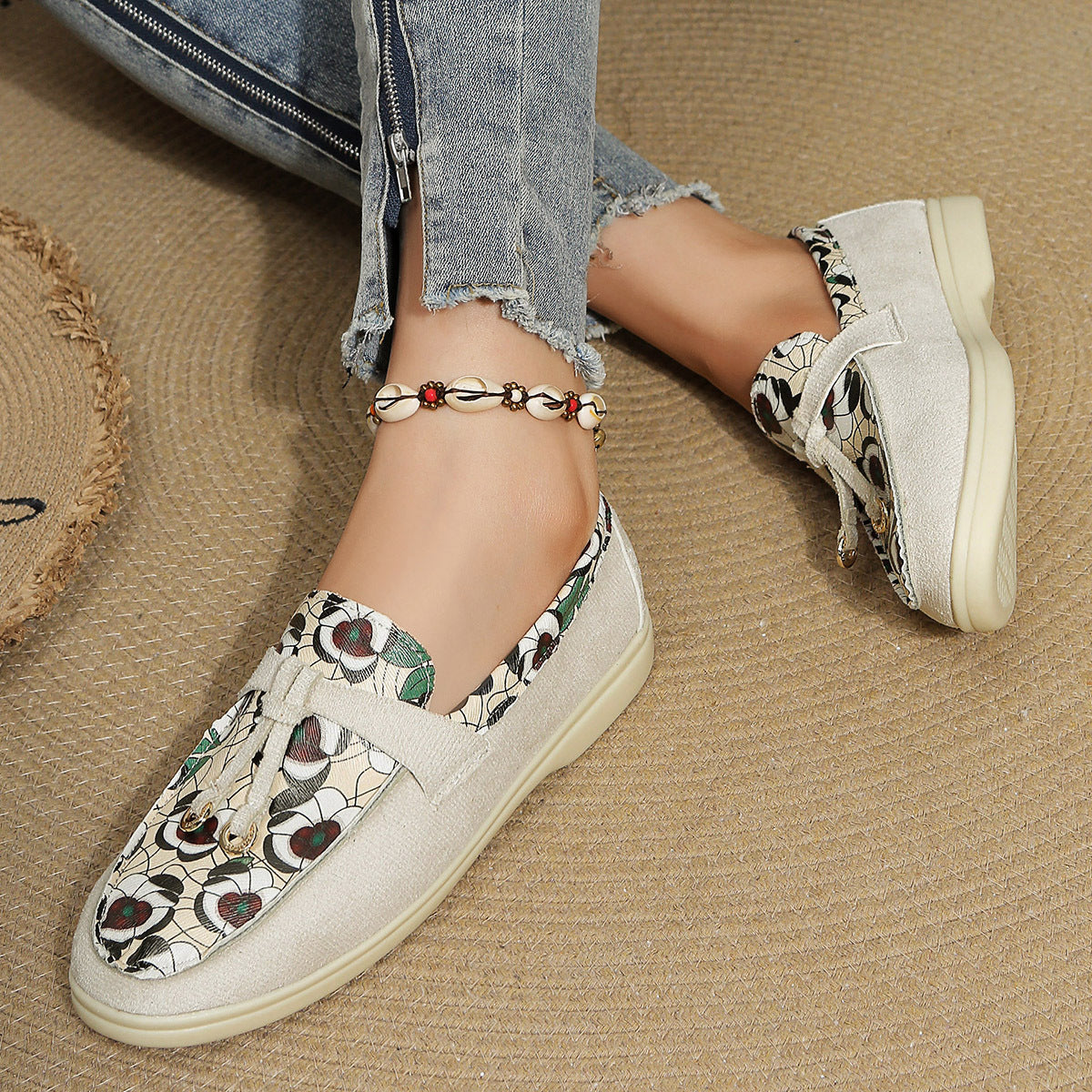 TESSA | Comfortabele Damesloafers – Uniek Design in Luipaard, Artistiek of Slangenprint
