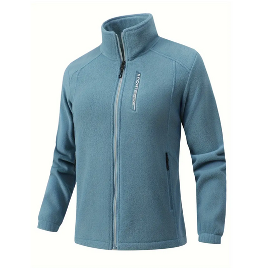 Dames Outdoor Fleecevest Met Pluche Voering – Warm, Comfortabel & Sportief Voor De Koude Dagen