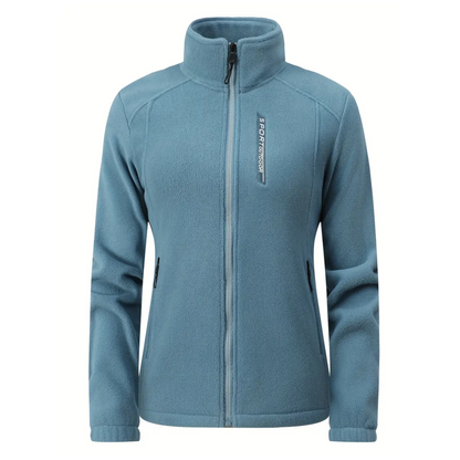 Dames Outdoor Fleecevest Met Pluche Voering – Warm, Comfortabel & Sportief Voor De Koude Dagen