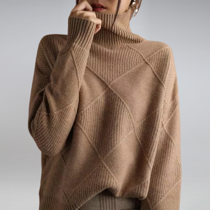 Kasjmier Coltrui Voor Dames – Zachte Luxe Trui Met Elegante Uitstraling En Ademend Comfort