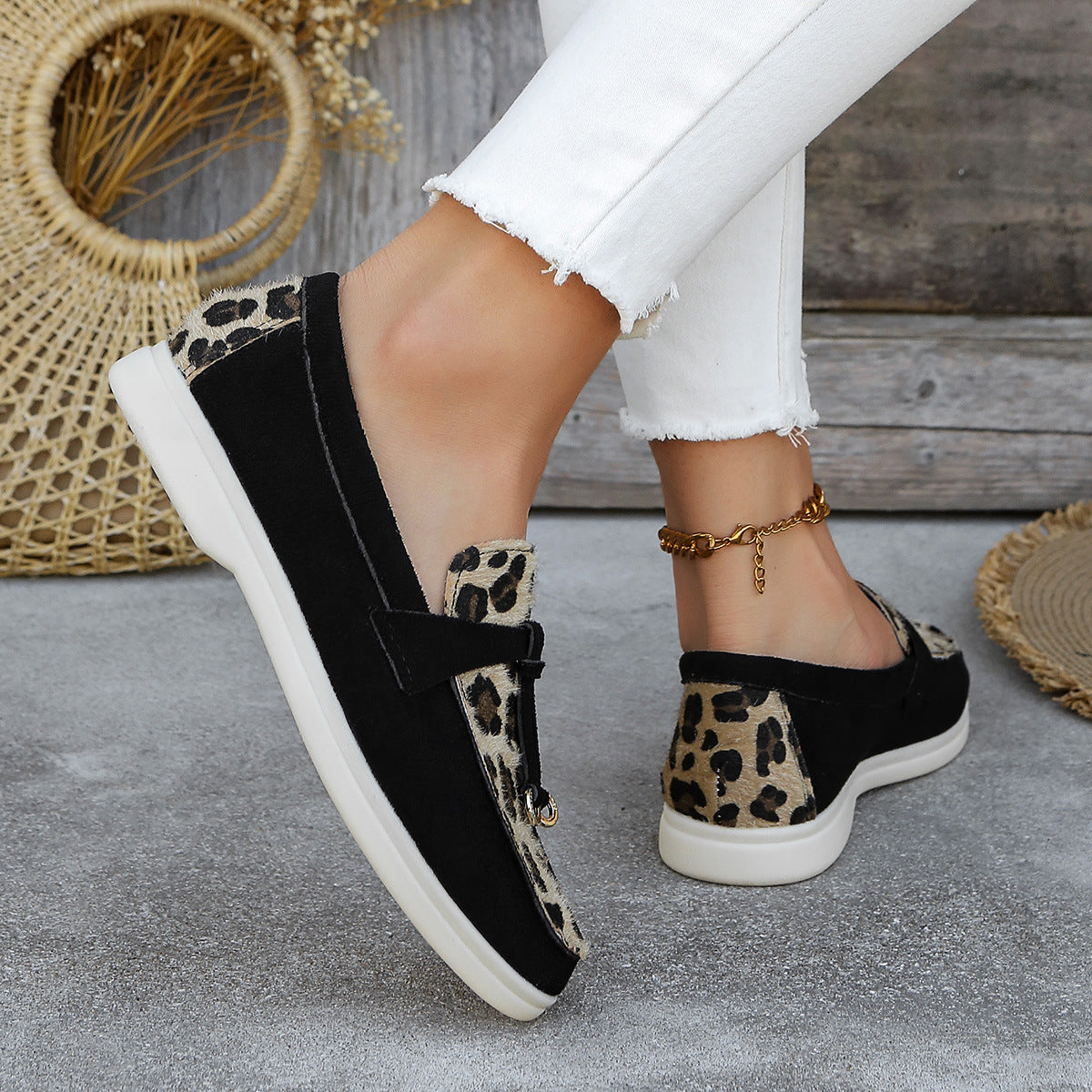 TESSA | Comfortabele Damesloafers – Uniek Design in Luipaard, Artistiek of Slangenprint