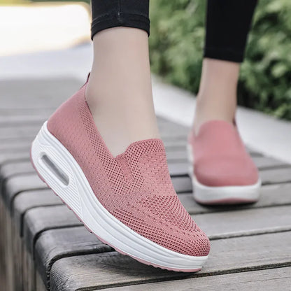 MAURA | Orthopedische Dames Slip-On Sneakers Met Dempende Zool – Licht, Ademend & Ideaal Voor Lange Dagen