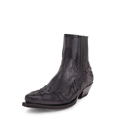 NOX | Modieuze Korte Leren Cowboy Laarsjes Voor Dames - Stoer, Modieus & Comfortabel