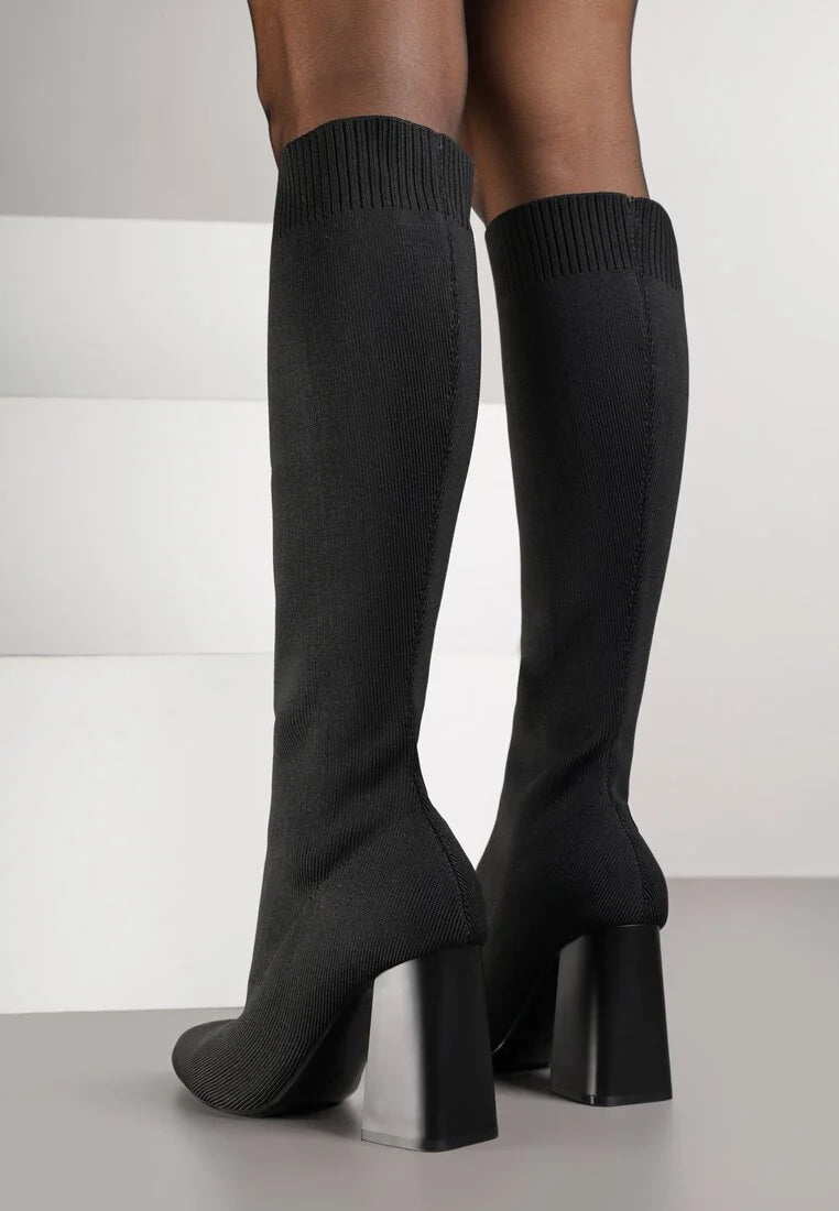 Dames Kuitlange Soklaarzen – Verfijnd, Rekbaar & Onweerstaanbaar Chic