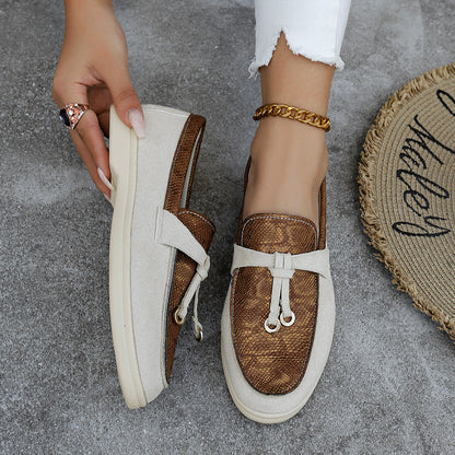 TESSA | Comfortabele Damesloafers – Uniek Design in Luipaard, Artistiek of Slangenprint